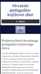 Mobile Screenshot of hpkz-napredak.hr